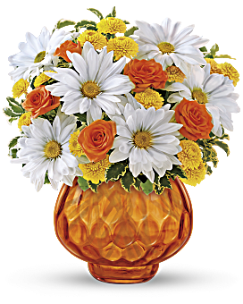 Teleflora's Rise and Sunshine Flower Bouquet