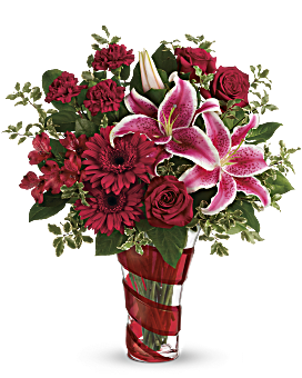 Teleflora's Swirling Desire Bouquet