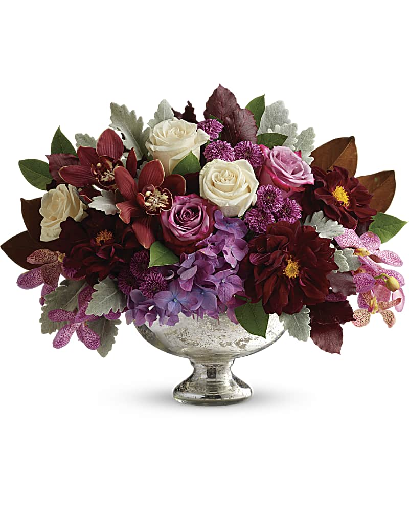 Teleflora's Beautiful Harvest Centerpiece Flower Bouquet