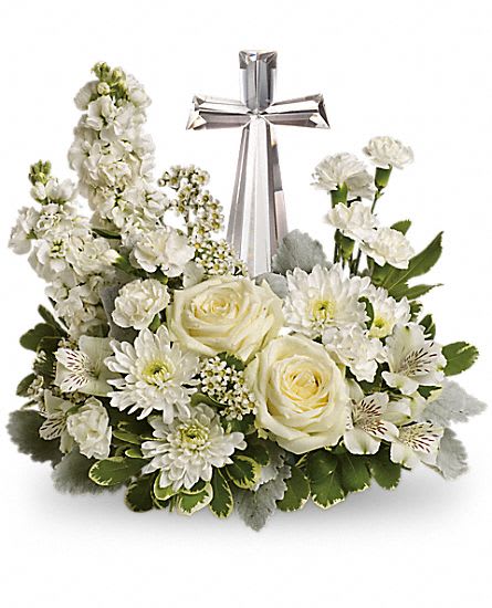 Divine Peace Bouquet- Cross not available