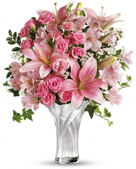 Celebrate Mom Bouquet- Available in clear glass vase only Flower Bouquet