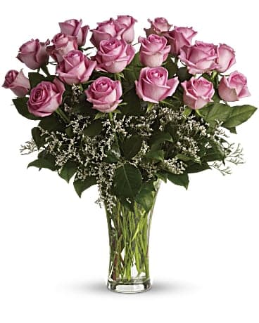 Make Me Blush - Dozen Long Stemmed Pink Roses