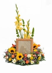 Memorial Wreath 2 Flower Bouquet