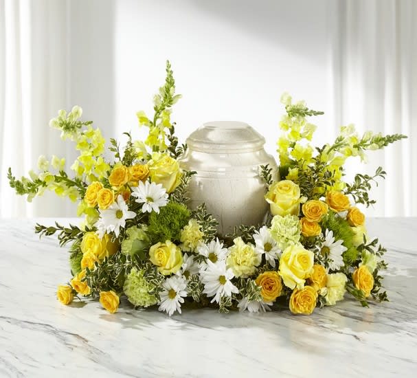 The FTD Graceful Love Cremation Adornment