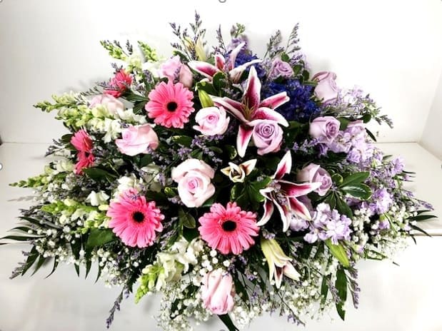 Always Treasured Casket Spray