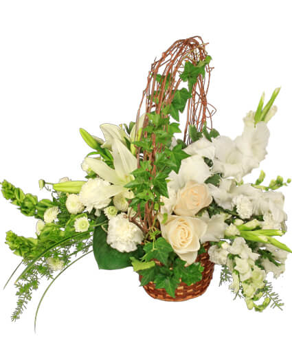SERENITY  Flower   Basket