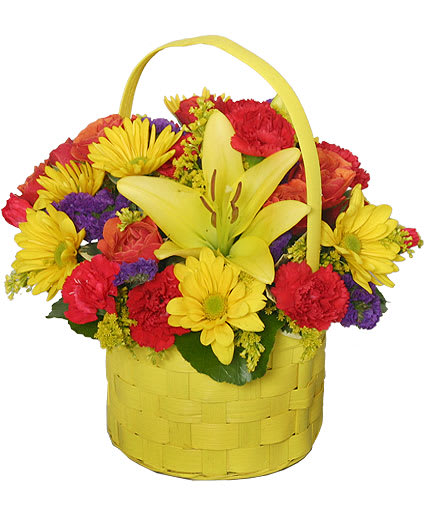 Bright Sunny   Basket