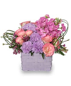 I Like Lilac   Basket
