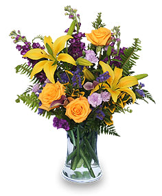 Stellar Yellow Flower Bouquet