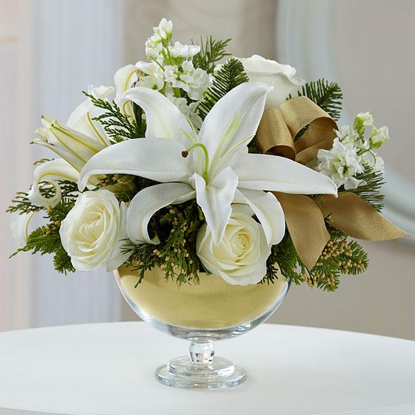 The FTD® Holiday Elegance™ Bouquet by Vera Wang Flower Bouquet