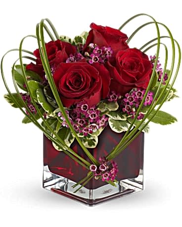 Sweet Thoughts Bouquet with Red Roses Flower Bouquet