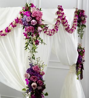 Color & Light Chuppah Décor