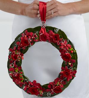 The FTD® Our Special Vows™ Bridal Wreath Flower Bouquet