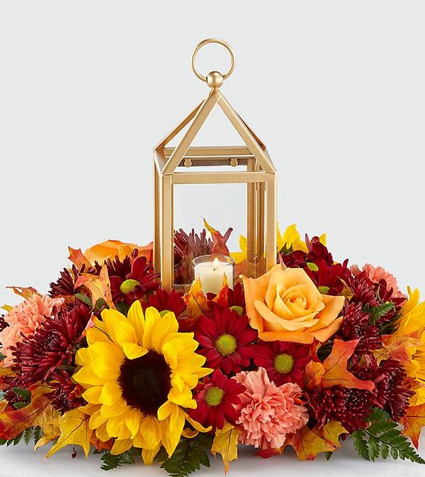 Giving Thanks Lantern™Centerpice
