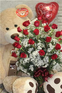 Head Over Heels White Roses