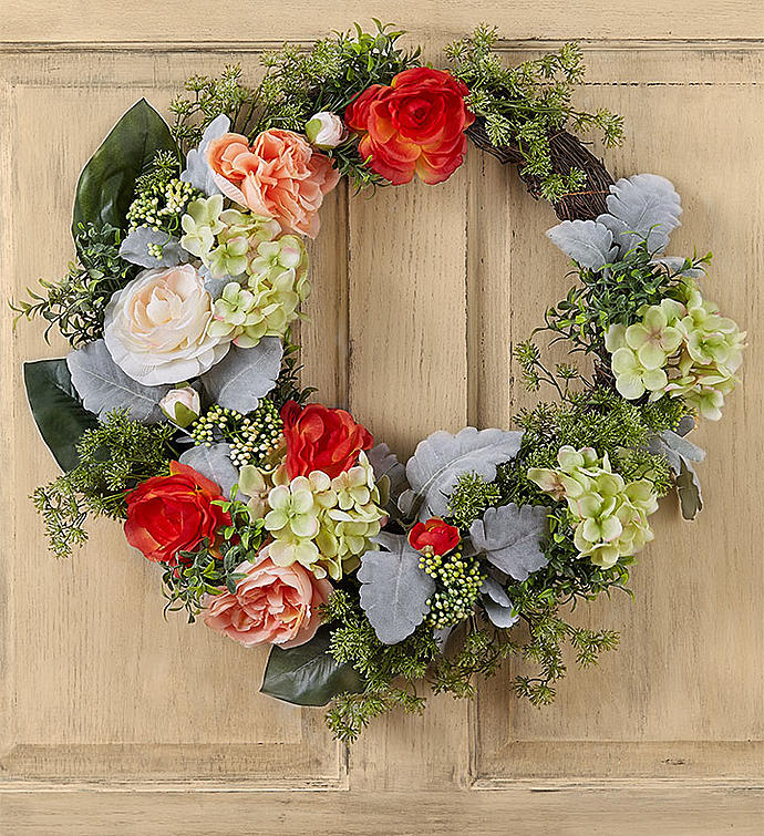 Keepsake Luna Rose Garden Wreath
