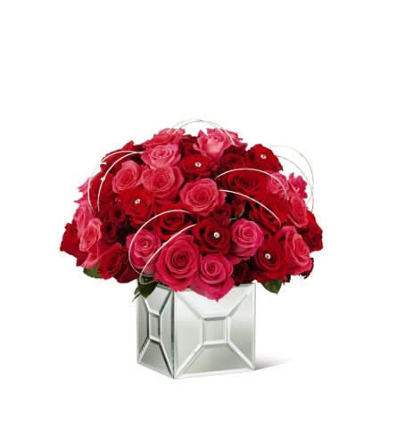The FTD® Blushing Extravagance™ Luxury Bouquet by Kalla™ - VASE INCLUDED