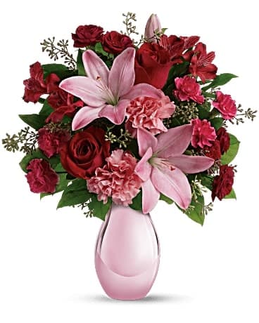 Roses and Pearls Bouquet