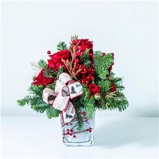 Christmas Spirit Flower Bouquet