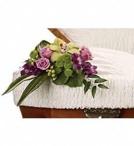 Dearest One Casket Insert Flower Bouquet