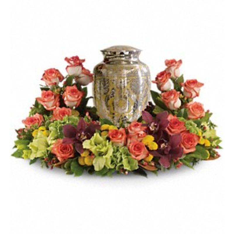 Sunset Wreath Flower Bouquet