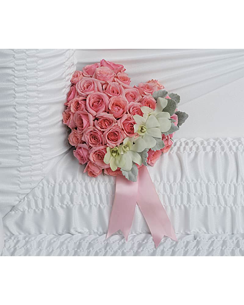 Divine Serenity Casket Insert Flower Bouquet