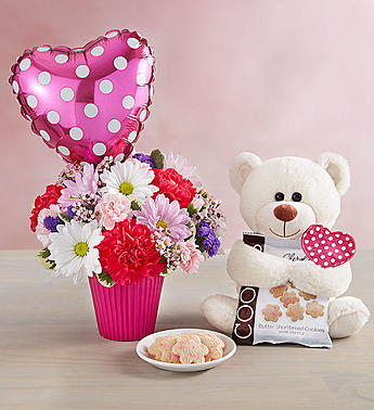 Lotsa Love® Sweetheart Flower Bouquet