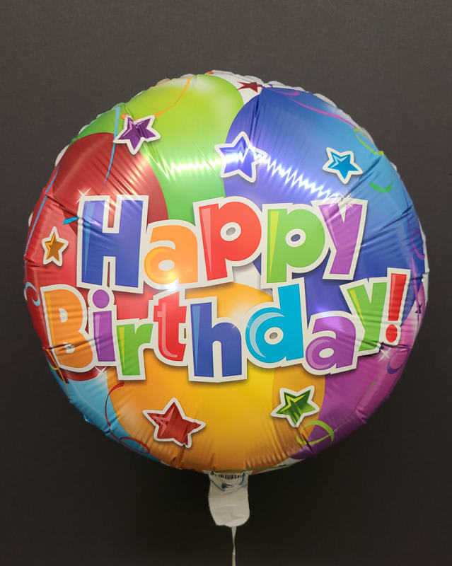 Mylar Balloon Happy Birthday