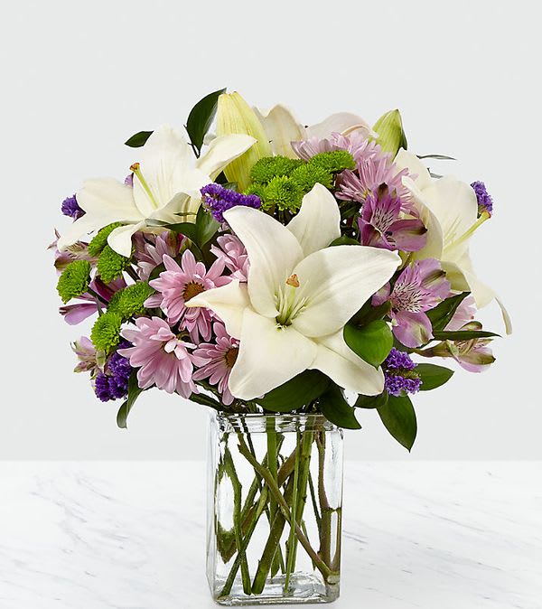 Lavender Fields Mixed Flower Bouquet 