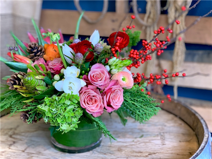 Holiday In Boston Flower Bouquet