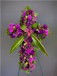 ROYAL FAREWELL Standing Spray Flower Bouquet