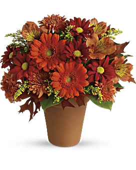 Golden Glow Flower Bouquet
