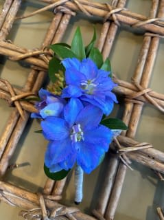 Delphinium Boutonniere