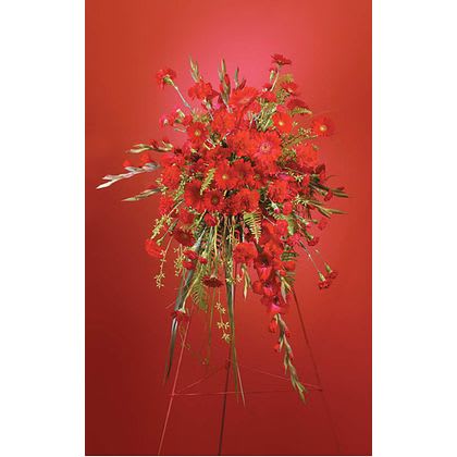 Red Spray Flower Bouquet