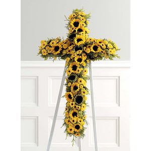 Sun Flower Cross