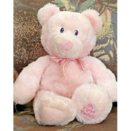 My 1st Teddy Bear Pink Jumbo Plush 36" Flower Bouquet