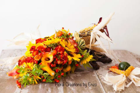 Giving Thanks Cornucopia