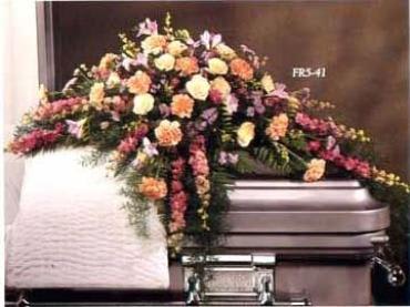 FR5-41 Casket Piece Flower Bouquet
