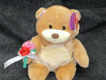 1875 - Buddy tan Flower Bouquet