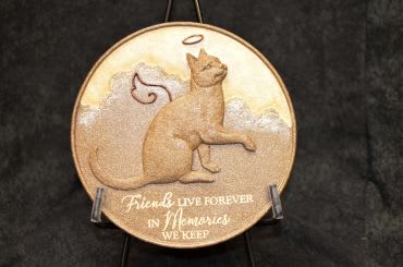 10033 - Cat friends live forever in memories