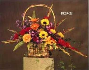 FR39-21 Basket Sympathy Arrangement