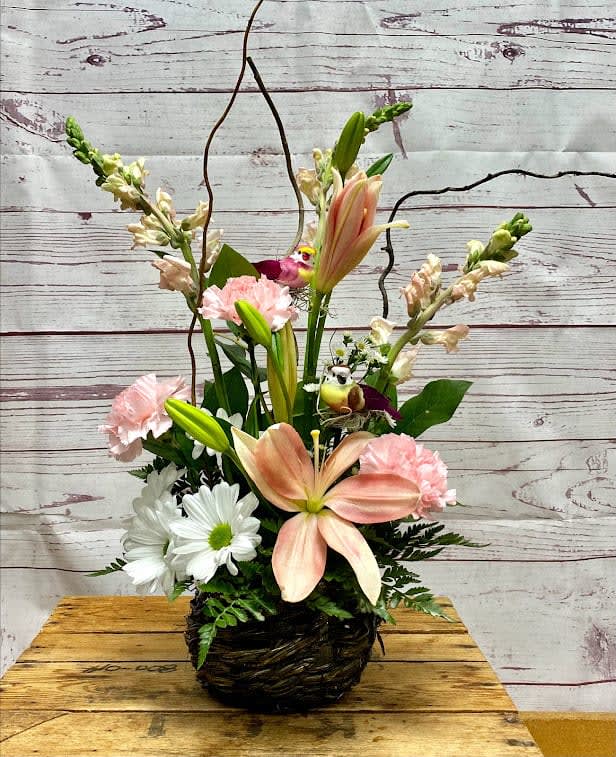 Rock-A-Bye Birdie For Baby Girl