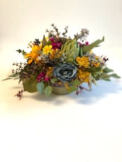 Rustic Autumn Silk Bouquet Flower Bouquet