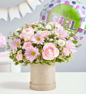 Welcome Baby Girl Bouquet