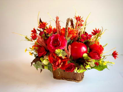 Orchard Gold Silk Bouquet Flower Bouquet