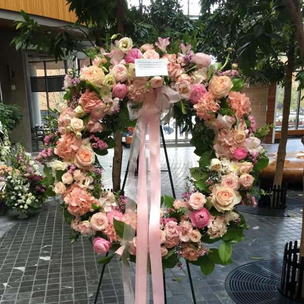 Pink Wreath