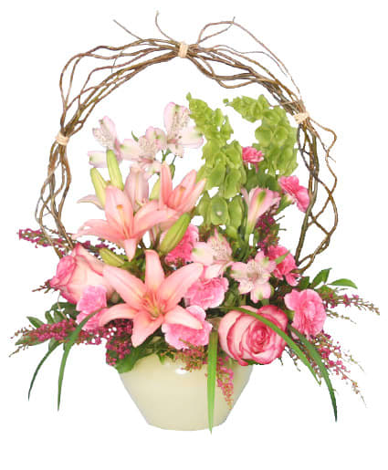 TRELLIS FLOWER GARDEN Flower Bouquet