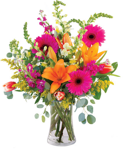 LIVELY LILIES & GERBERAS