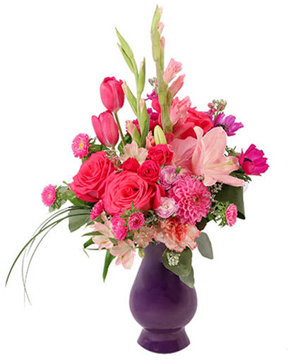 HOT PINK JUBILEE Flower Bouquet