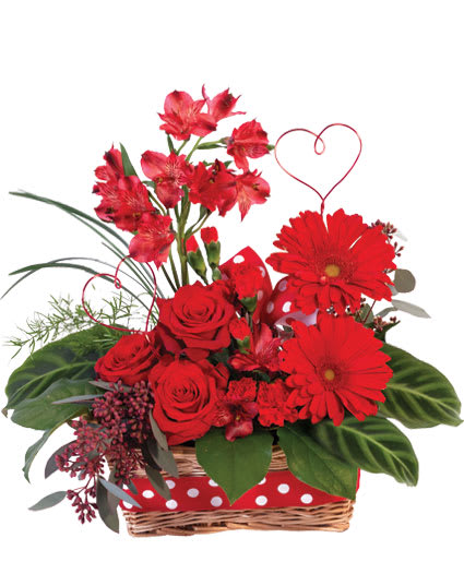 PLAYFUL HEART BASKET